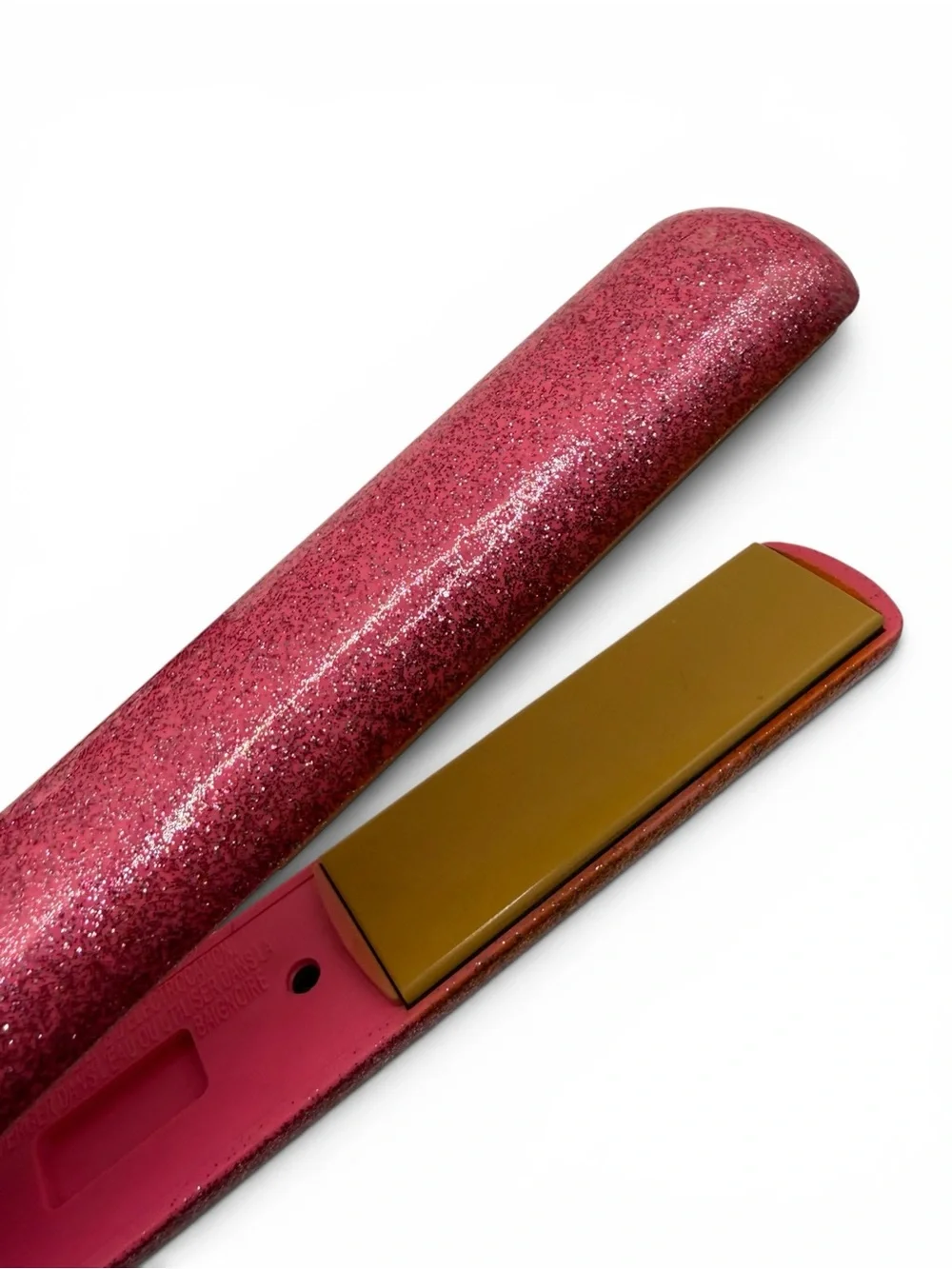 CHI Pink Glitter Ceramic Hair Straightener - Women Hair Tool